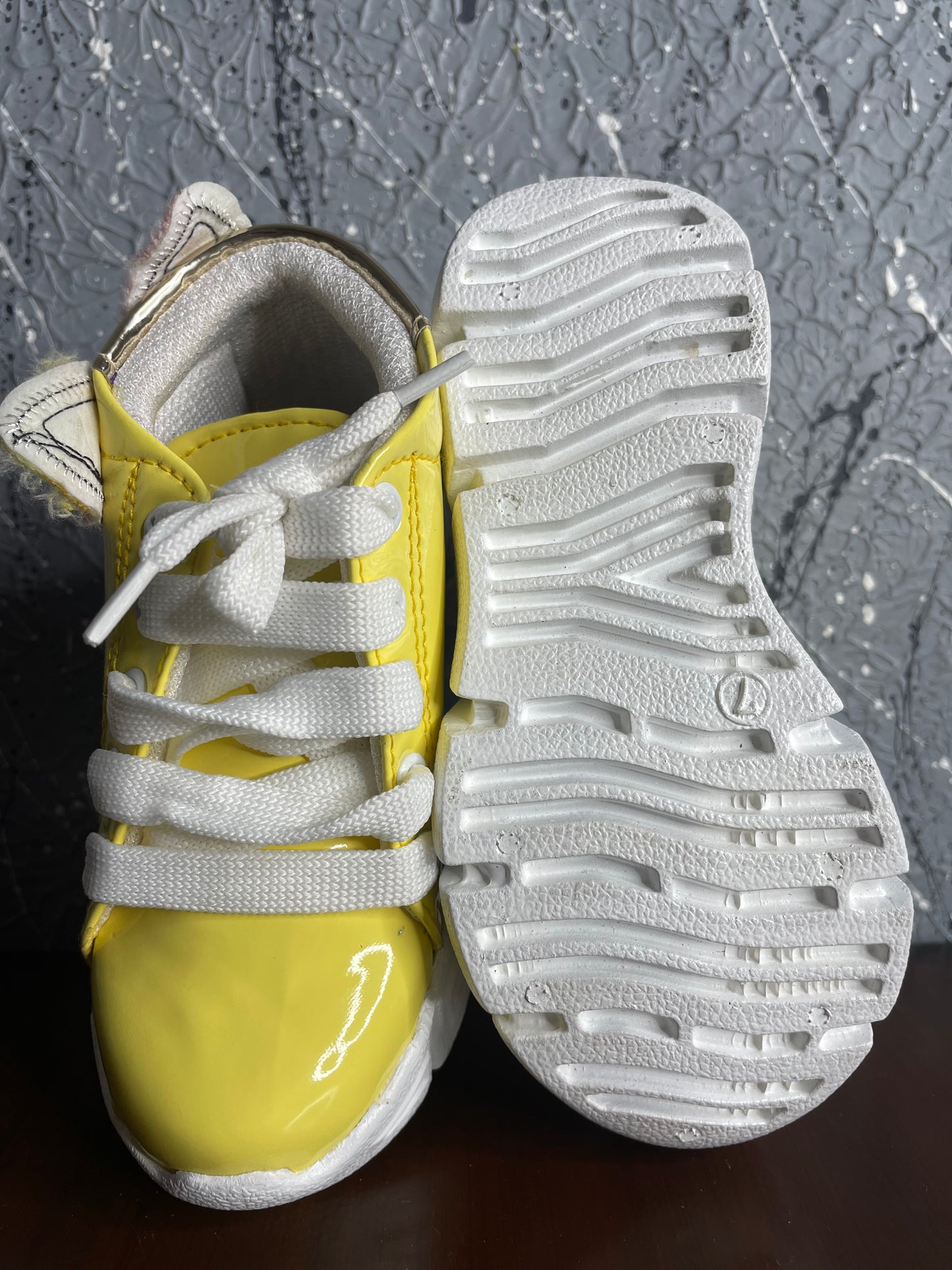 Toddler's Bright Yellow Playtime Shoe