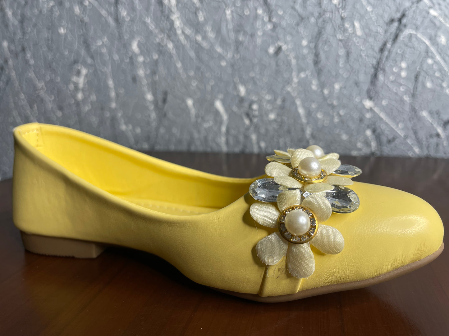 Toddler's Sunny Yellow Belle Shoes